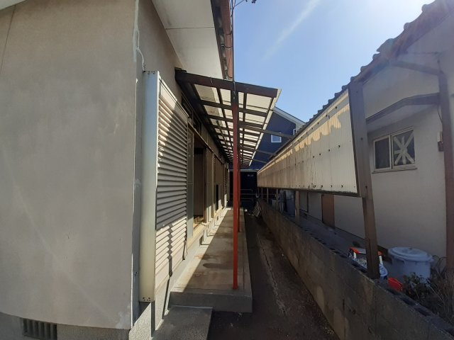 蓮台寺ハウスのバルコニー