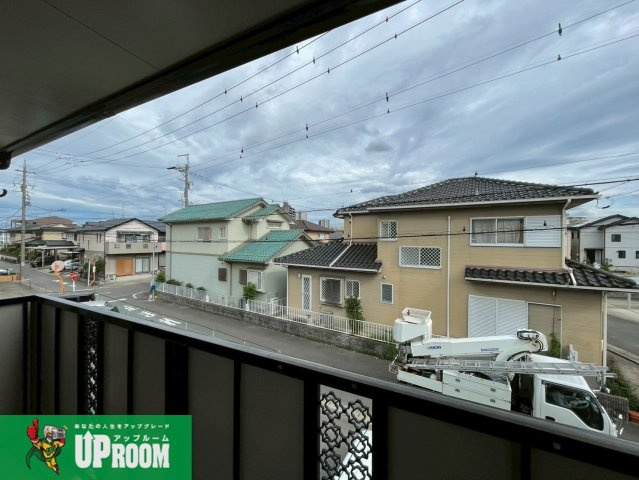 コートヴィレッジⅠのバルコニー