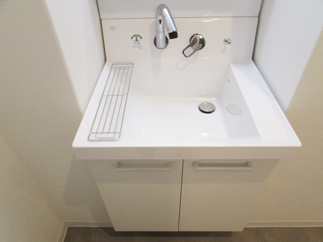 ＡＬＥＧＲＩＡ仁川の洗面所|広い洗面スペース