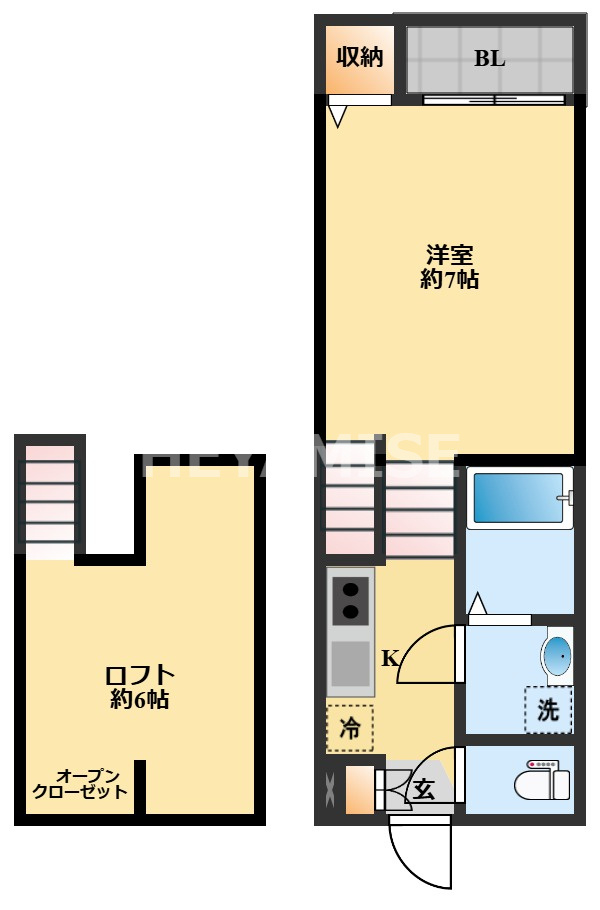 フォレスト飯盛の間取り