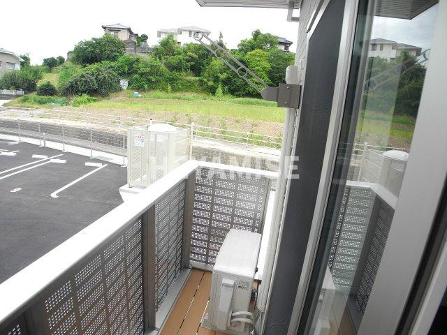 D-room真崎のバルコニー