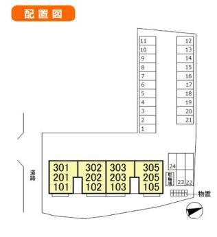 ディアナの区画図