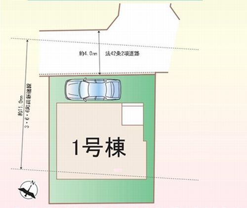 【区画図】 | 【仲介手数料０円】相模原市南区双葉2丁目　新築一戸建て | 相模原市南区双葉2丁目　新築一戸建て