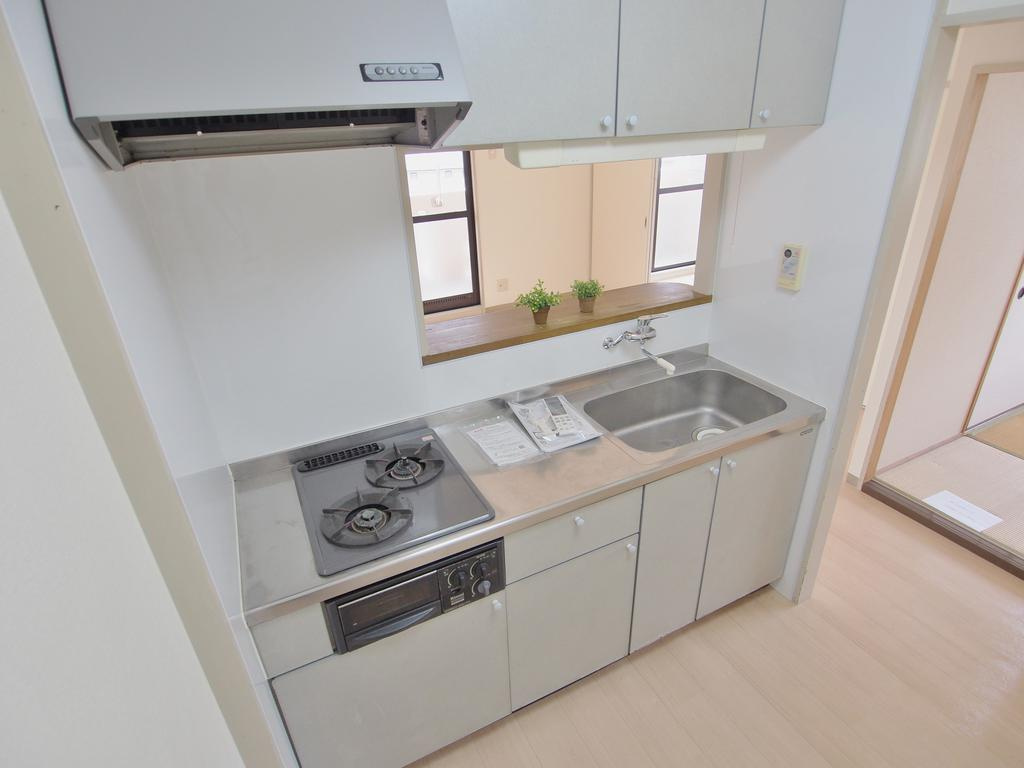 アピアイレブンのキッチン|※写真は別部屋です。