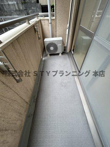 仲介手数料０円！メゾン菊屋のバルコニー