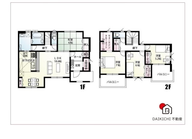 【間取り】 | 東松山市石橋　新築戸建　全31区画　15号棟