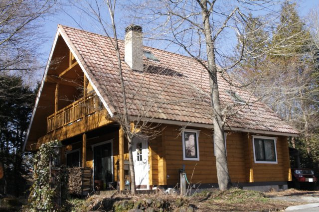 中軽井沢 南原エリア 中古ログハウス