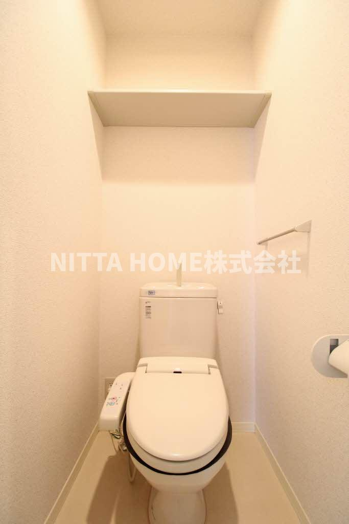 シャーメゾン楽音寺Dのトイレ|トイレもきれいです＊