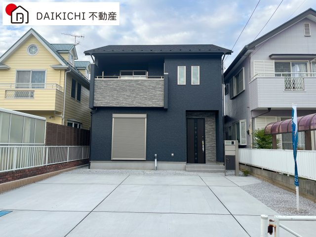 【外観】 | 深谷市上柴町西5丁目　ブルーミングガーデン　新築戸建　全1棟　1号棟 | 10/6撮影