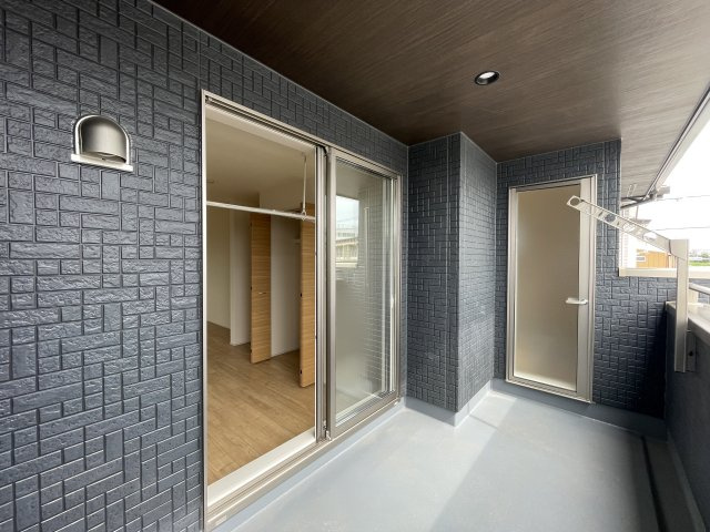 【バルコニー】 | 深谷市上柴町西5丁目　ブルーミングガーデン　新築戸建　全1棟　1号棟