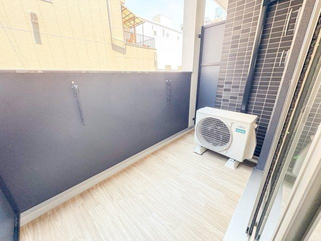 プレサンス桜川グロワールのバルコニー