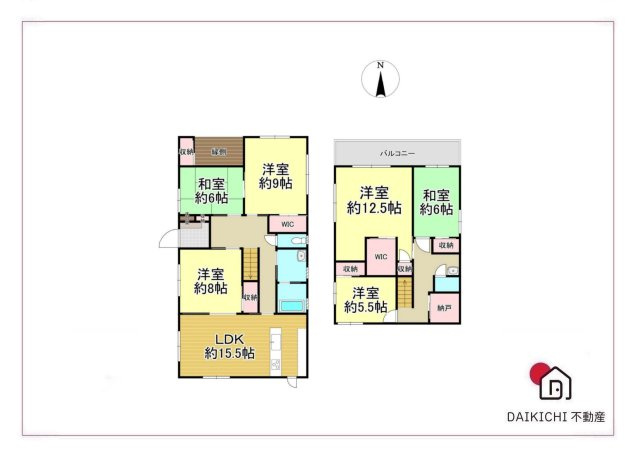 【間取り】 | 熊谷市小曽根　中古戸建