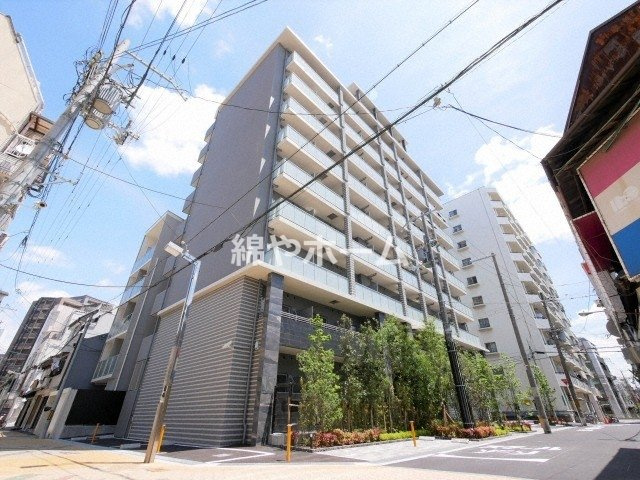 レジュールアッシュOSAKA今里駅前の外観|外観もきれいです