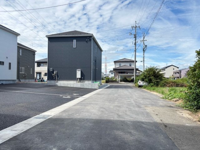 クワイエ　岐阜市河渡第１　全4区画分譲の前面道路含む現地写真|■前面道路　■ヤマダ不動産　株式会社リライフ　
■夢のマイホーム購入をフルサポートします！