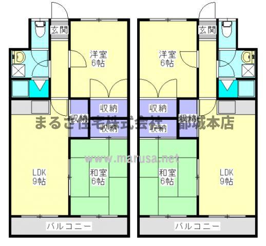 ピアコート旭の間取り