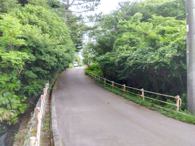 売土地　伊東市赤沢の前面道路含む現地写真|伊東の観光中心地まで車で10分です。多数の飲食店・観光施設・温泉施設があります。居住用・別荘どちらにもおすすめです。