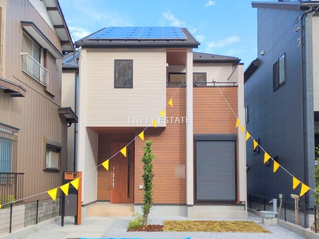 草加市新里町 新築分譲住宅 全3棟 2号棟の外観