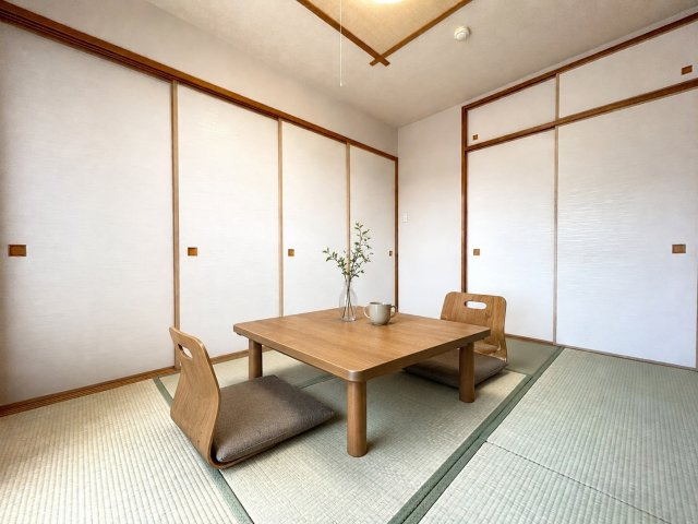 ◆京阪丹波橋駅徒歩４分◆リフォーム済み◆スーパー徒歩５分◆子育て環境良好◆ライオンズマンション伏見の和室|和室（家具設置イメージ画像）