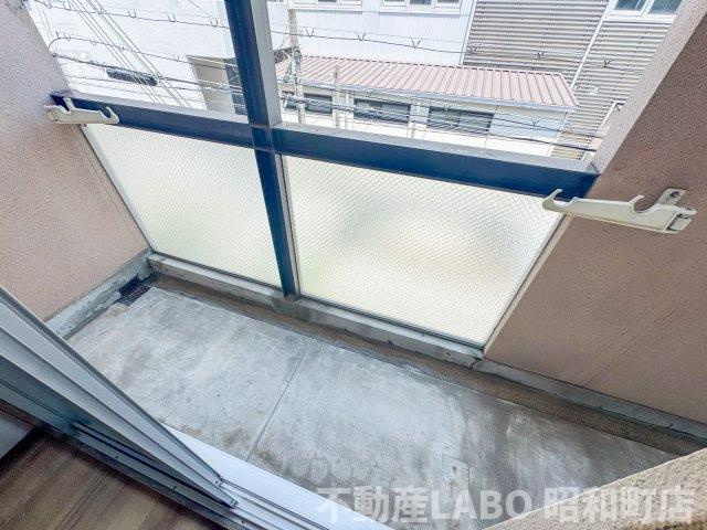  ラウンド東田辺のバルコニー