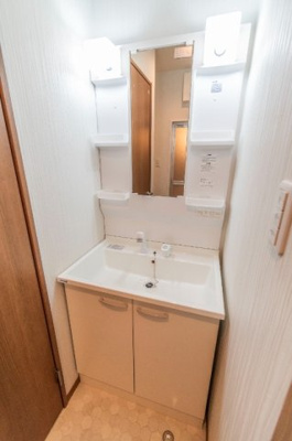 【洗面所】 | エミリーハウス | ※同タイプの別の部屋の写真です。