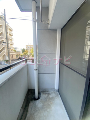 【バルコニー】 | ホワイトシャトー大橋七番館