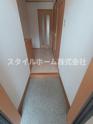 ハイステージ桜Aの玄関
