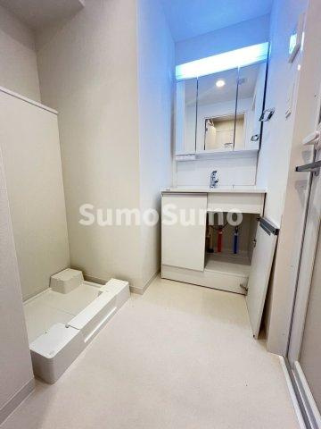 スプランディッドⅨ(ナイン)の洗面所|ゆったりとスペースのある洗面所