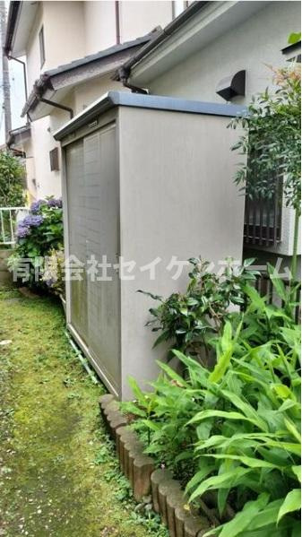 行田市持田2丁目　中古戸建の庭