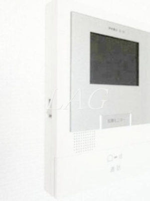 【セキュリティ】 | ビラクレシア | モニター付きインターホンです。