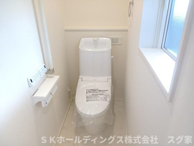 福知山市長田新築住宅１号地のトイレ