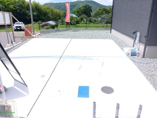 福知山市長田新築住宅１号地の駐車場