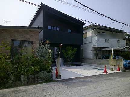 廿日市市宮島口西3丁目の前面道路含む現地写真