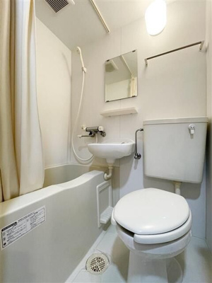 【浴室】 | ソフィアコーポ上沢 | コンパクトで使いやすいお風呂です