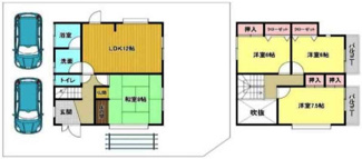 【間取り】 | 大津市和邇北浜701-9　中古戸建