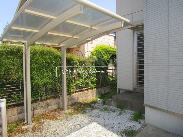 本庄市小島1丁目　　中古戸建の庭