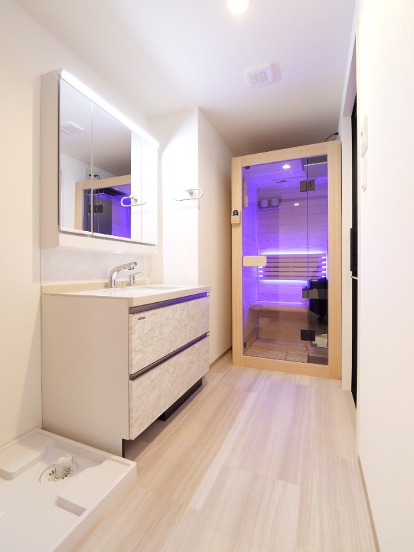 プレジオ宝塚ASIANの洗面所