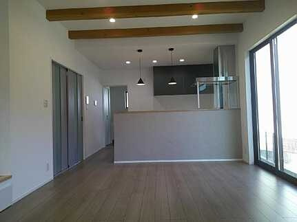 広島市安芸区中野6丁目　新築一戸建て(全6棟)の居間・リビング