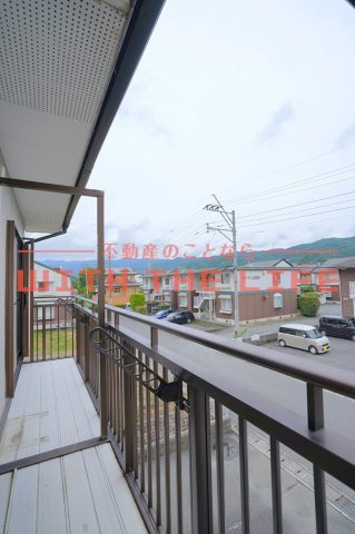 エクセルハイツ【キャッシュバック対象物件】のバルコニー|お洗濯にも便利なバルコニー付き