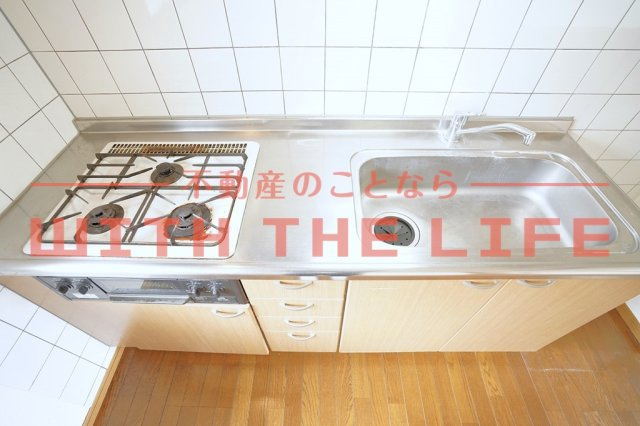 エクセルハイツ【キャッシュバック対象物件】のキッチン|キッチンでお料理をお楽しみください