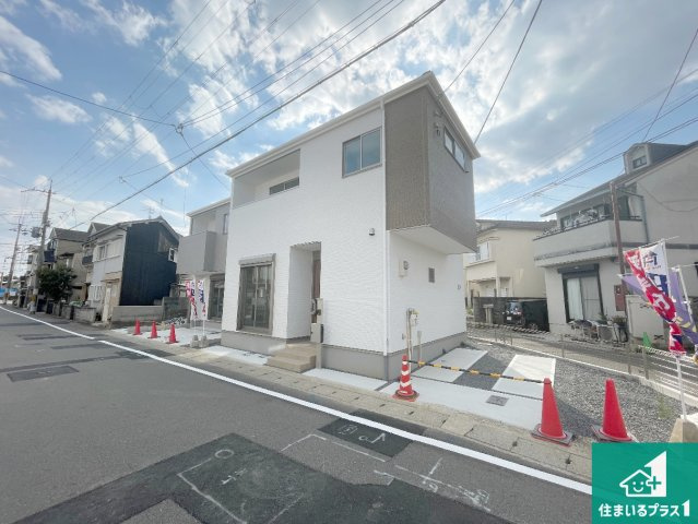 京都市西京区桂池尻町　第1期・第2期　新築一戸建ての外観|安心の10年保証！外観を美しく保ち、雨水で汚れを落とします！気になることがありましたら、お気軽にお問い合わせください！