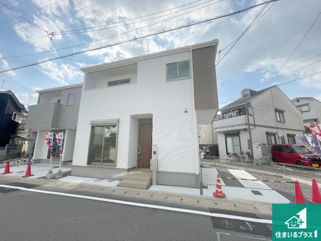 京都市西京区桂池尻町　第1期・第2期　新築一戸建ての外観|お客様に長く安心して住んでいだだける事にこだわった家づくり！住んでからのアフターサービスにもしっかりと取り組んでいます！