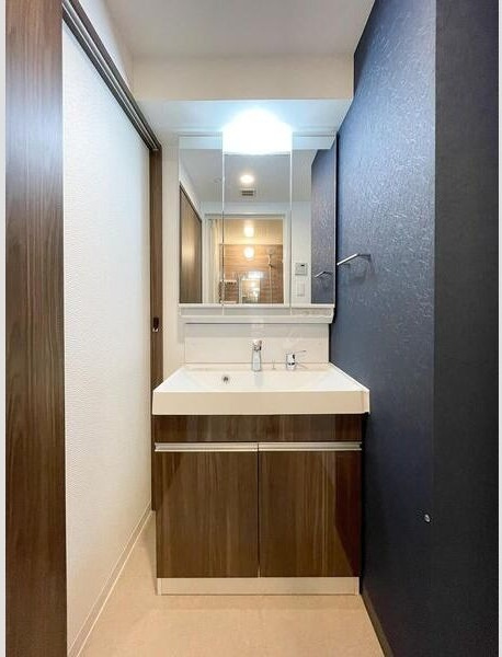 S-RESIDENCE東三国amanteの独立洗面台