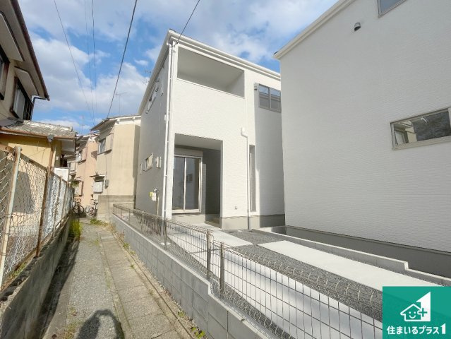 京都市西京区桂池尻町　第1期・第2期　新築一戸建ての外観|お客様に長く安心して住んでいだだける事にこだわった家づくり！住んでからのアフターサービスにもしっかりと取り組んでいます！