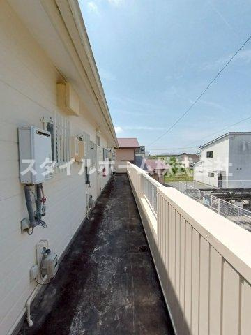 アーバン21のバルコニー