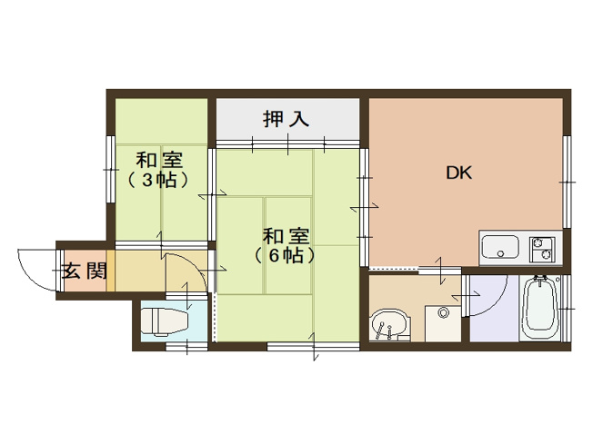【間取り】 | KCMS粉浜