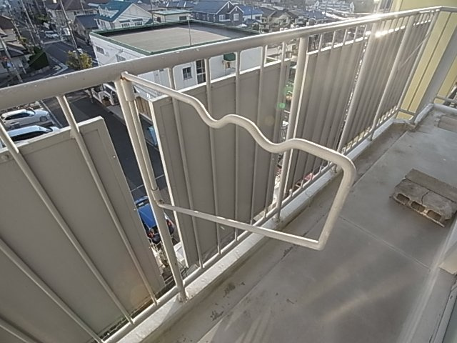 神戸市須磨区白川台７丁目の賃貸マンションのバルコニー|バルコニー