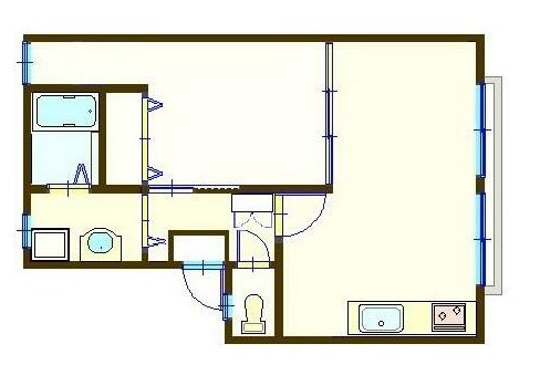 【間取り】 | 日当りが良く開放感ある間取りです！
