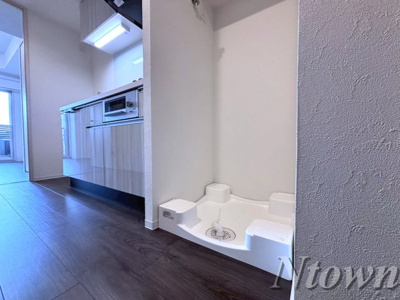 【設備】 | プレサンス太閤通駅前デュプル | 洗濯機置き場です