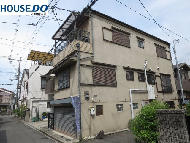 売土地　大東市中楠の里町（建築条件無し上物有）の外観