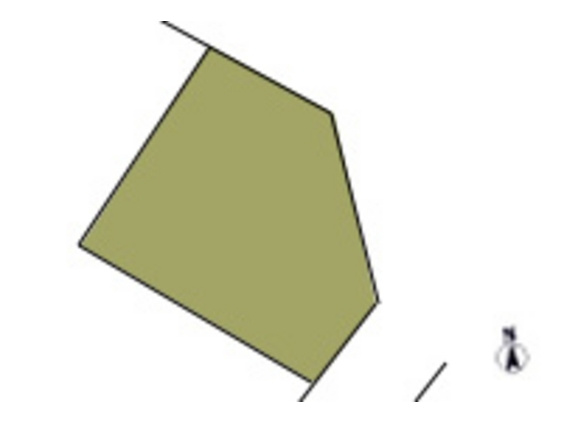 北軽井沢 浅間ハイランドパーク セキュリティーゲートすぐ!の土地図